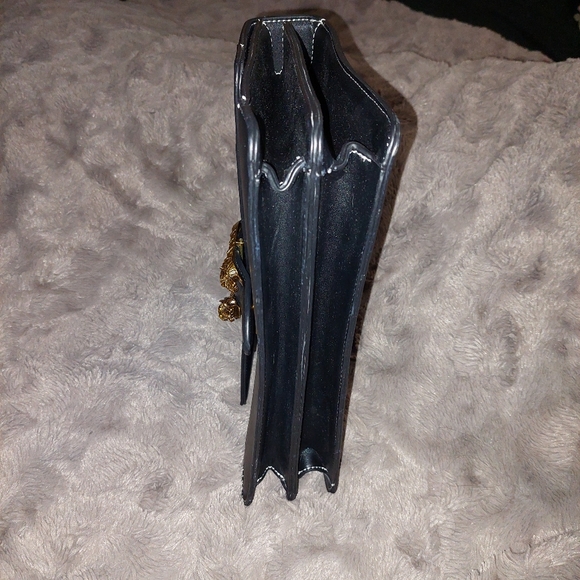 Designer Dionysus style purse NWOT bamboo and bronze trim - Picture 3 of 7